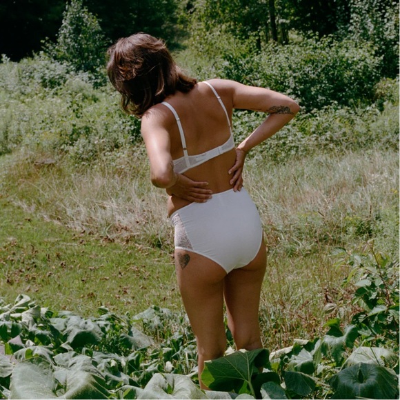 NWT JUEM Lace Tilda Maternity Bra in Paloma (White) - Picture 5 of 7